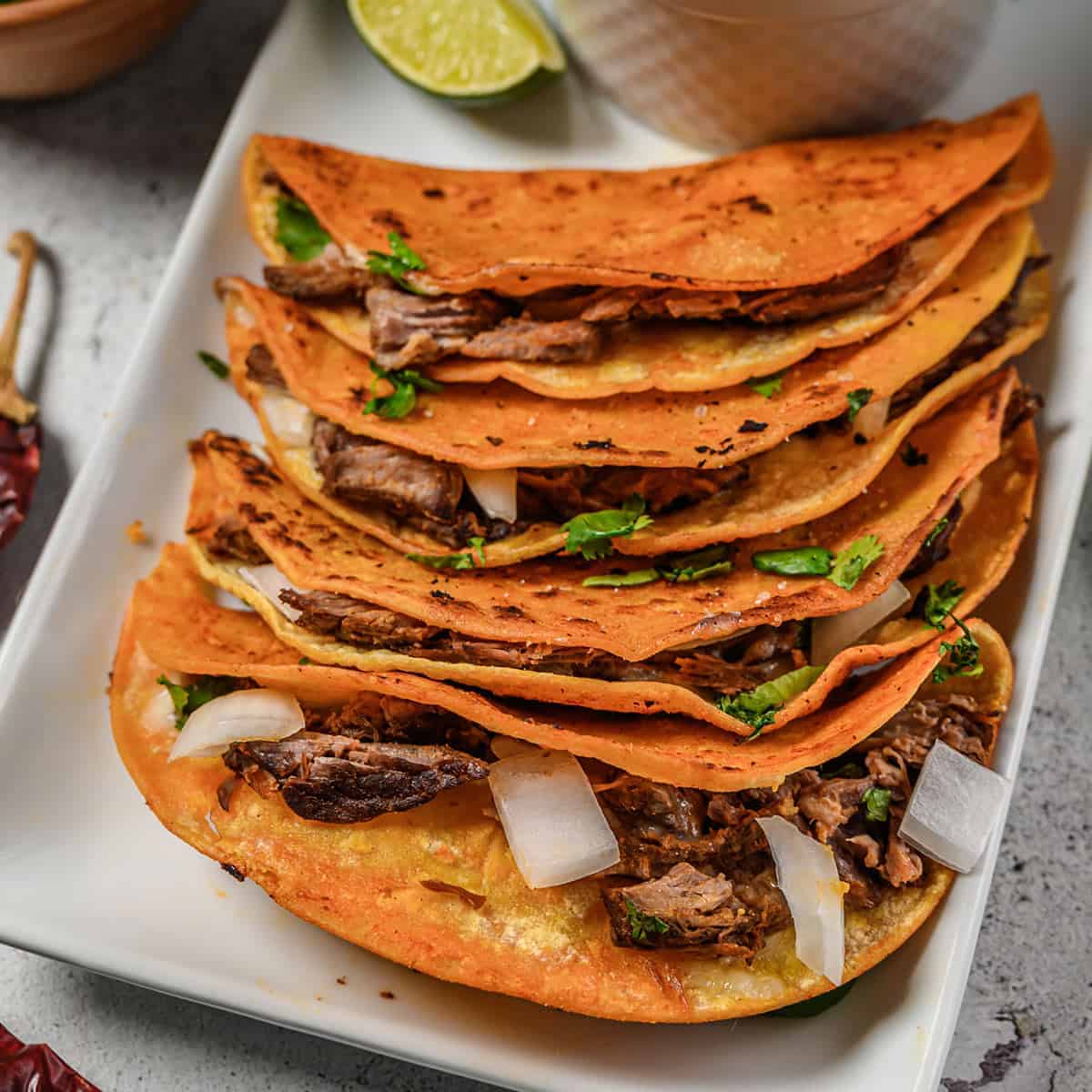 Birria tacos