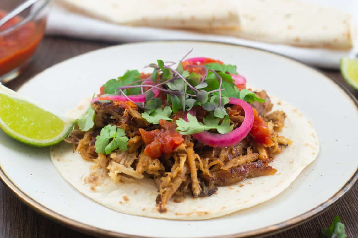 Mexican Pork Carnitas Tacos – Modern Honey