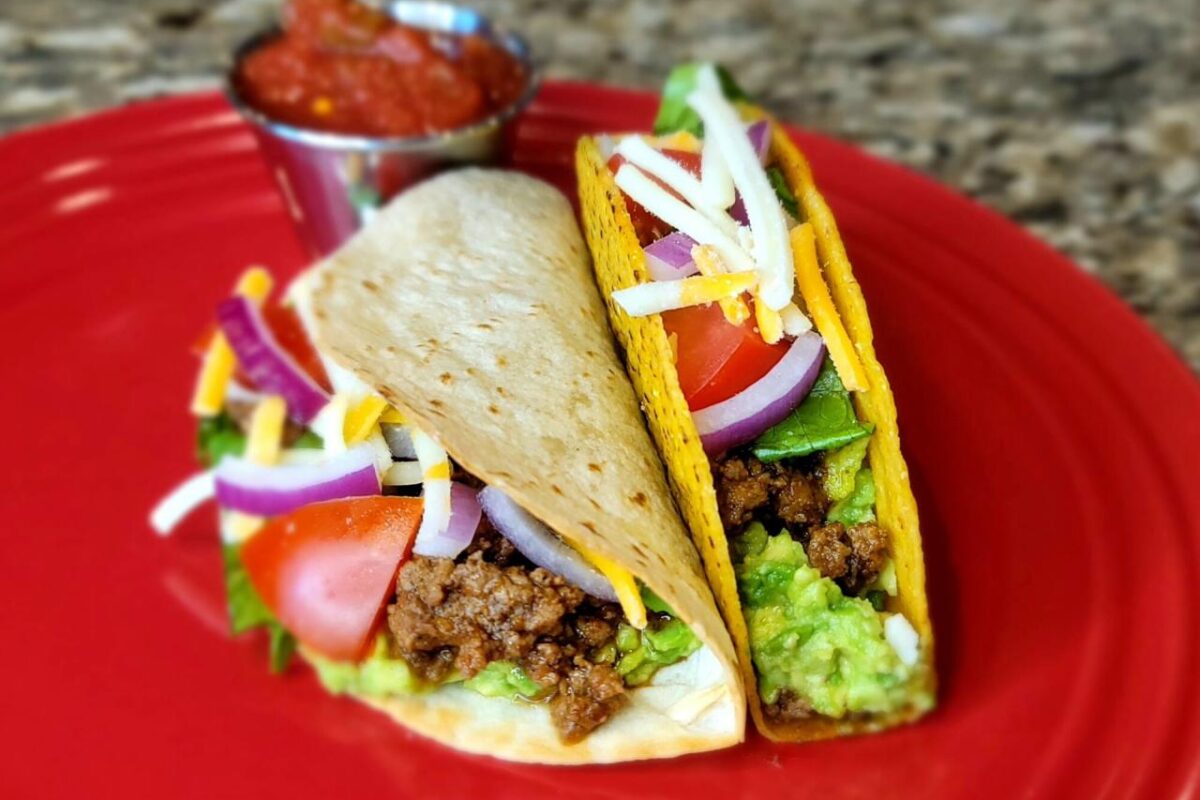 Ground beef tacos A flavorful culinary journey