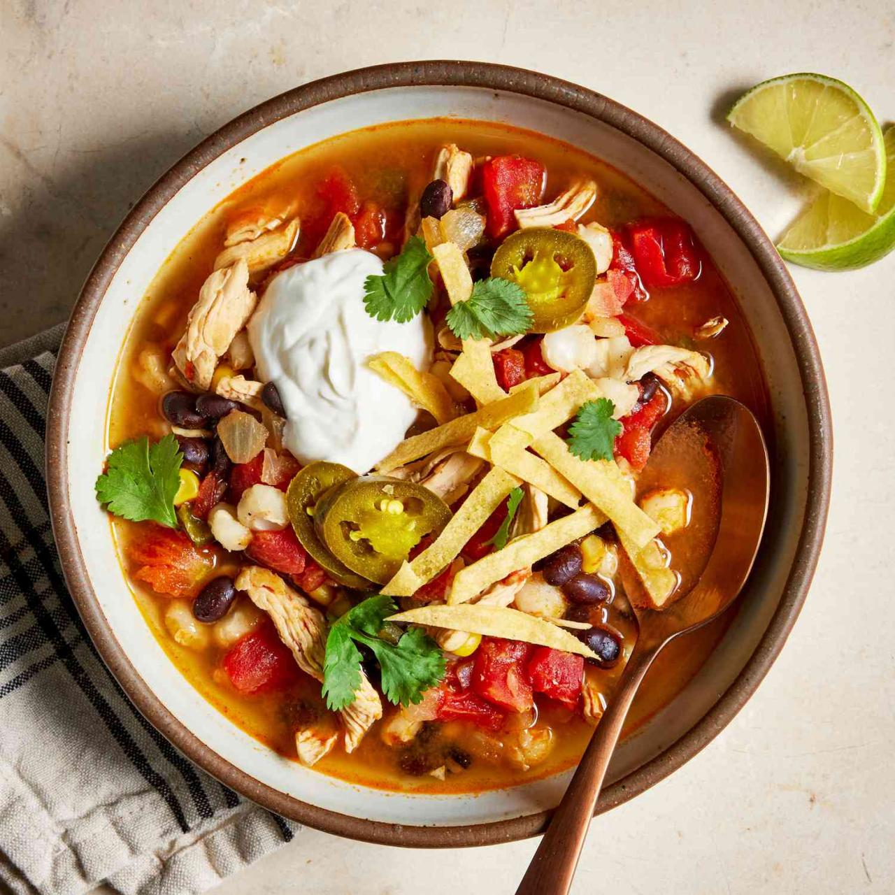 Chicken Tortilla Soup - ChefAlli.com