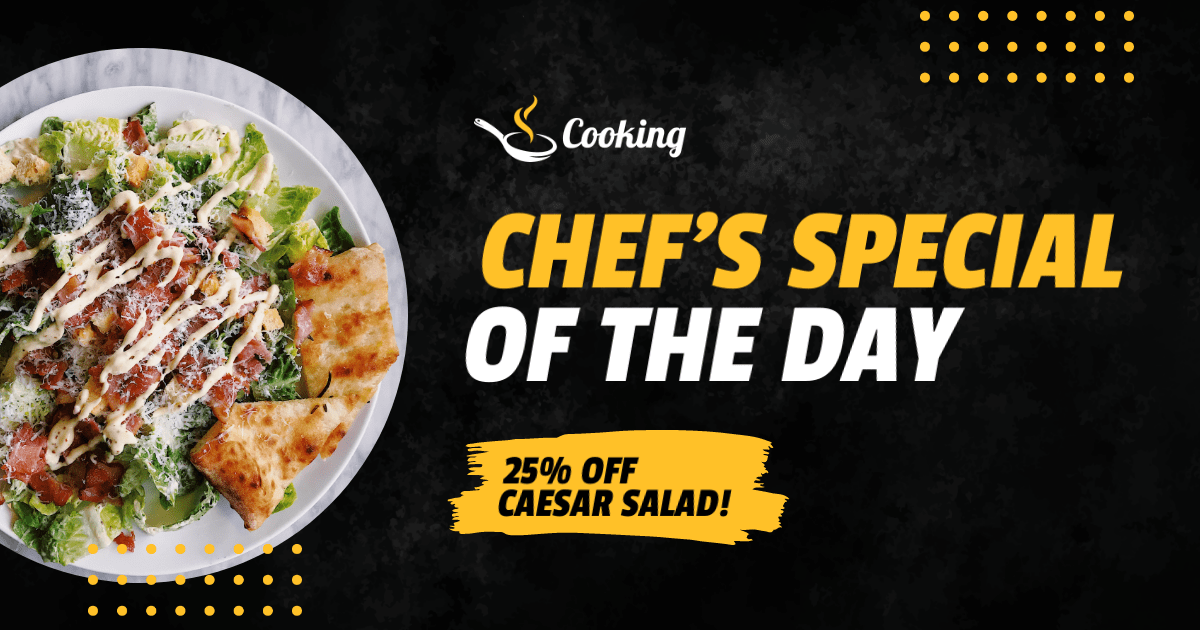 Premium PSD | Daily special menu for restaurant social media