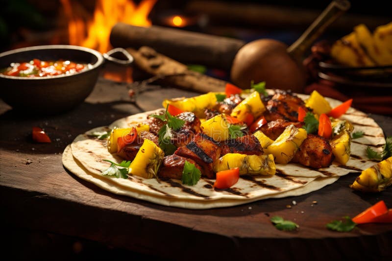 Premium Photo | StreetStyle Al Pastor Tacos