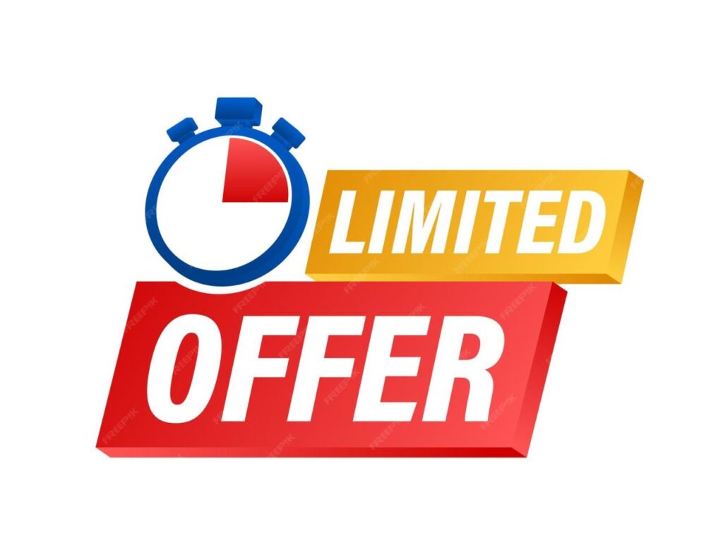 Limited Time Offer