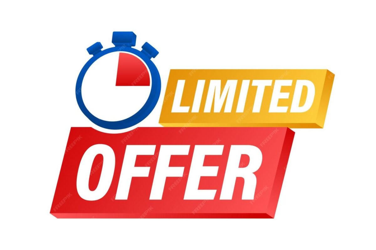 Limited Time Offer